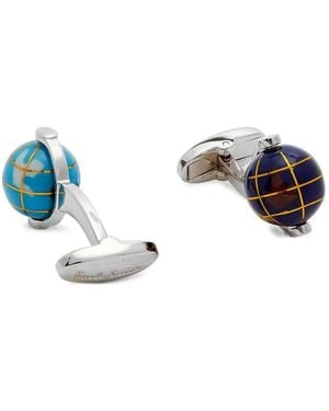 Paul Smith Gemelos con motivo del globo - Blanco