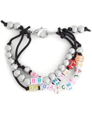 Balenciaga Beaded Bracelet - Black