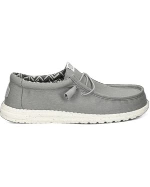 HEYDUDE Wally Stretch Loafers - Gray