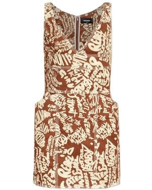 DSquared² Short Dresses - Natural