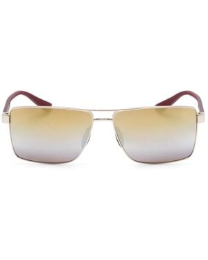 Maui Jim Piha Pilot-Frame Sunglasses - Natural