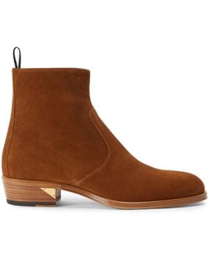 Giuseppe Zanotti Fabyen スエード アンクルブーツ - ブラウン