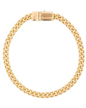 Tom Wood Bracciale A Maglia Barbazzale - Metallizzato