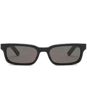 Retrosuperfuture Lunettes De Soleil À Monture Rectangulaire - Gris