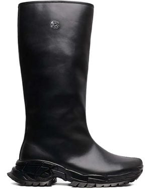 Rombaut Knee-High Boots - Black