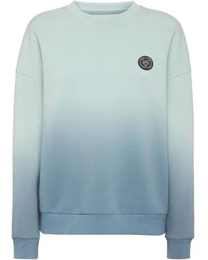 Philipp Plein グラデーション スウェットシャツ - ブルー