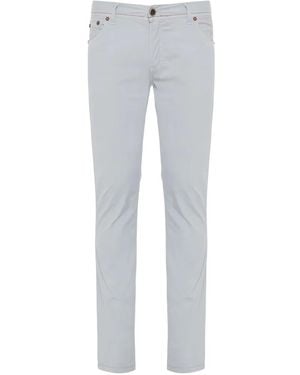 richard j. brown Pantalon Slim À Logo Brodé Tokyo - Grey