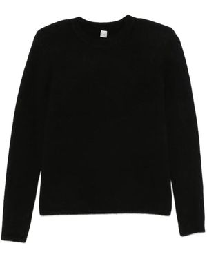 TOTEME Strukturierter Pullover - Schwarz