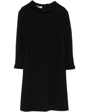 Dorothee Schumacher Abito Corto Con Chiusura Nascosta - Nero