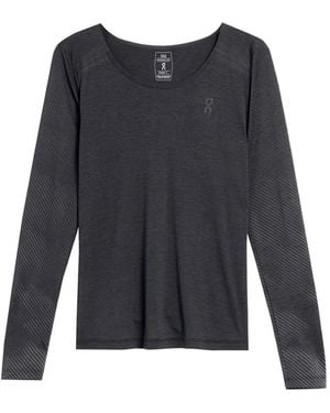 On Shoes Logo-Print T-Shirt - Grey