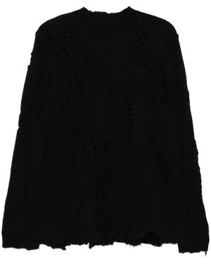 JNBY Kabelgebreide Trui - Zwart