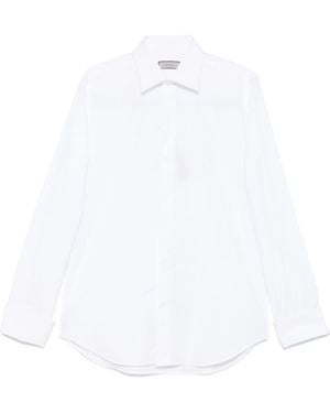 Canali Cotton Shirt - White