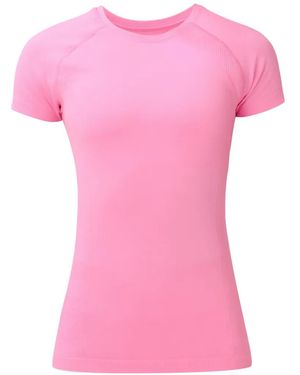 Sweaty Betty Seamless Short-Sleeve T-Shirt - Pink