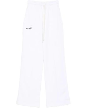 Hamza Pantalon Skipper À Lien De Resserrage - Blanc
