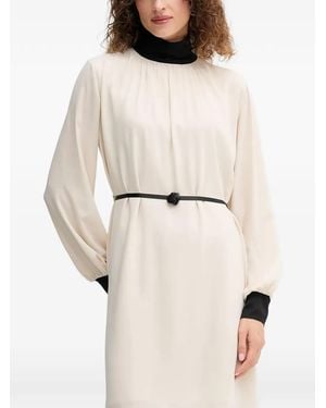 GAUDI Belt Midi Dress - Natural