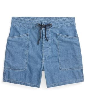 RRL Caldwell Shorts - Blue