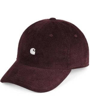 Carhartt Harlem Corduroy Cap - Red