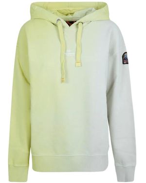 Parajumpers Logo-Patch Cotton Hoodie - Green