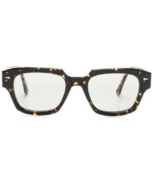 Ahlem Rivoli Square-Frame Sunglasses - Brown