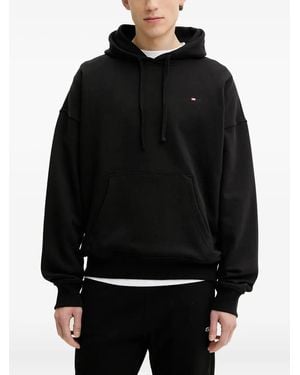 DIESEL ロゴ パーカー - ブラック