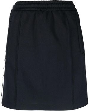 Golden Goose スタープリント スカート - ブルー