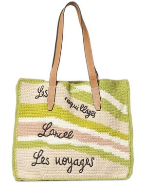 Lancel L Summer Mania Tote Bag - Metallic