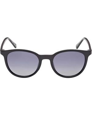 GUESS EYEWEAR Round-Frame Sunglasses - Black