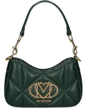 Love Moschino キルティング ショルダーバッグ - グリーン