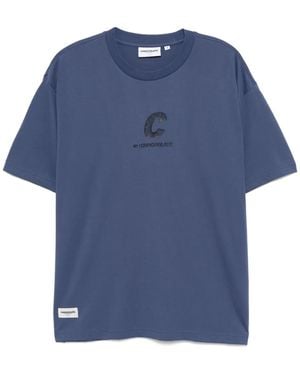 Chocoolate Logo-Print T-Shirt - Blue