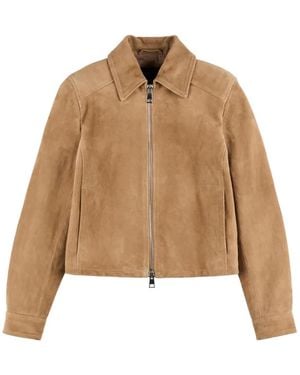 Hogan Cropped Suède Jack - Naturel