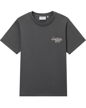 Chocoolate ロゴ Tシャツ - グレー