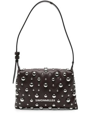 Simon Miller Studded Shoulder Bag - Black