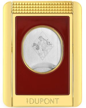 ST Dupont Monogram 1872 Zigarrenschneider - Rot