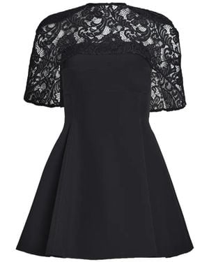 Axel 113 Nova Lace Strapless Mini Dress - Black