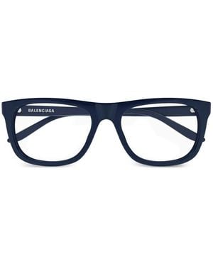 Balenciaga Square-Frame Glasses - Black