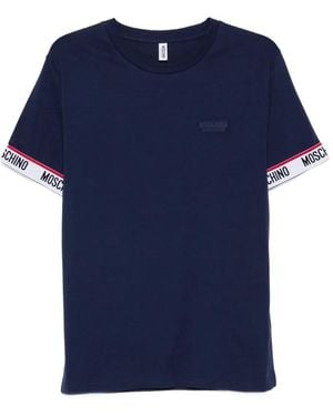 Moschino ロゴ Tシャツ - ブルー