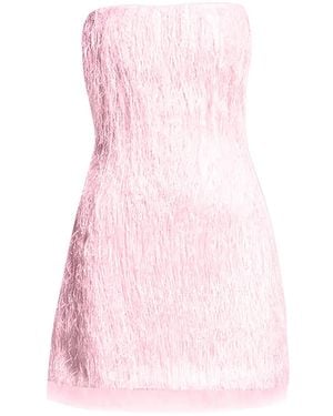 Rachel Gilbert Abito Corto Senza Spalline - Rosa