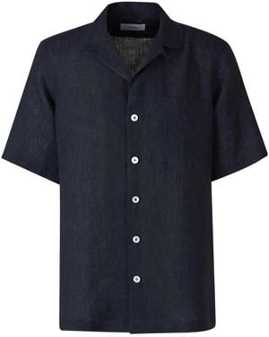 Lardini リネンシャツ - ブルー