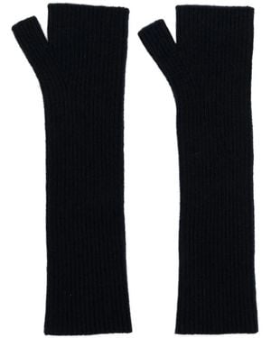 N.Peal Cashmere Calentadores de muñeca - Negro