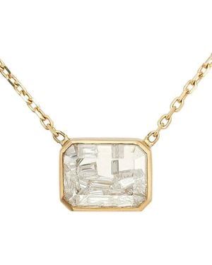 Moritz Glik 18Kt Esmeralda Diamond Shaker Pendant Necklace - Natural