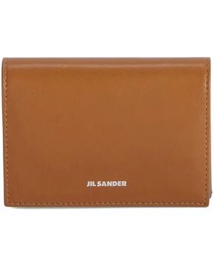 Brown Jil Sander Wallets and cardholders for Women | Lyst