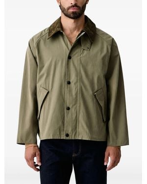 Barbour Transporter Oversized Casual Jacket - Green