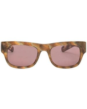 FLATLIST EYEWEAR Sonnenbrille Mit Eckigem Gestell - Pink