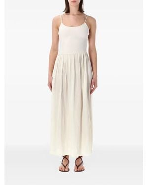 Sessun Sweet Mambo Lace-Up Dress - White