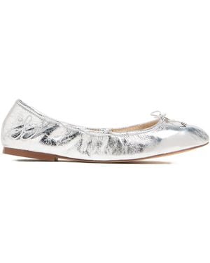 Sam Edelman Bailarinas de piel - Blanco
