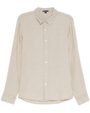 James Perse Lightweight Linen Shirt - White
