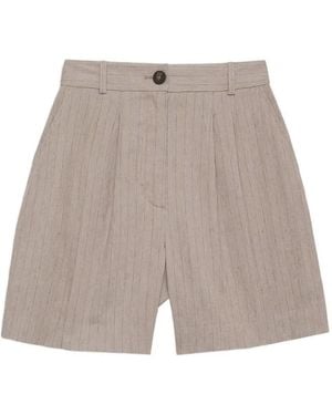 Anine Bing Brice Shorts - Gray