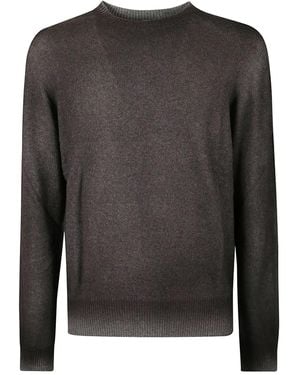 Aragona Jersey con cuello redondo - Gris