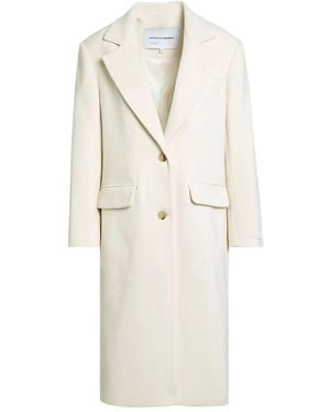 Margaux Lonnberg Single-Breasted Coat - White