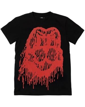 Chio Drip Graphic-Print T-Shirt - Red